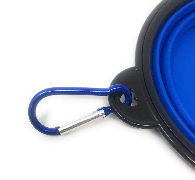 Funiverse Bulk Pack 6 Collapsible Silicon Travel Dog Water or Food Bowl - Image 3